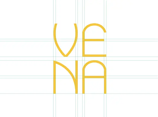 Vena Logo Grid Vertical